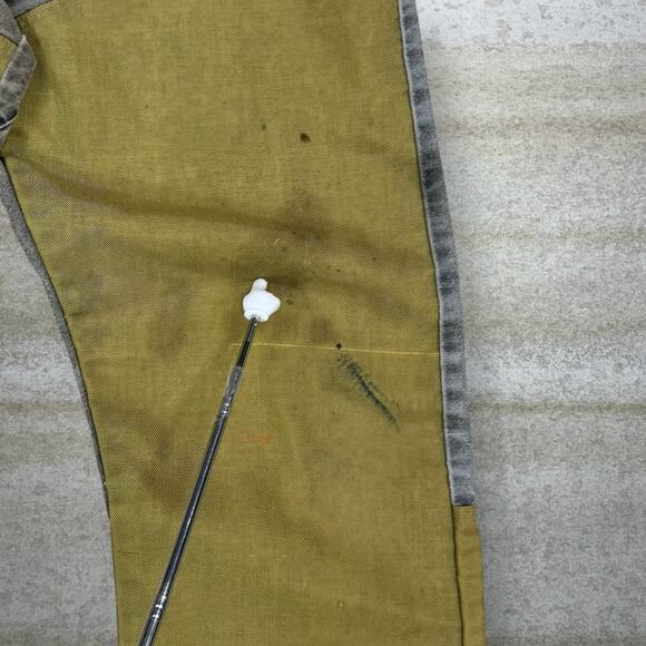 Vintage Wrangler Jeans Double Knees Baggy Fit Faded Brown Wash Denim 90s - Picture 6 of 11